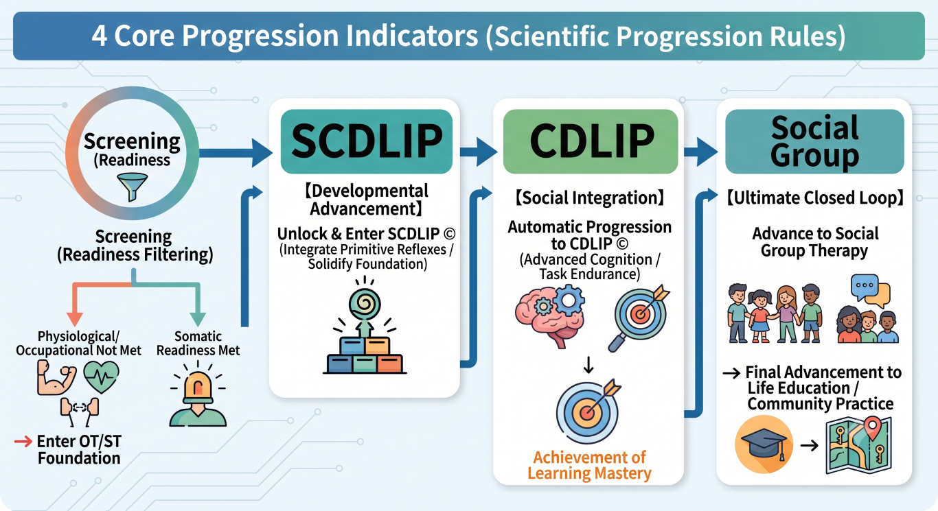 4 Core Progression Indicators (Scientific Progression Rules)