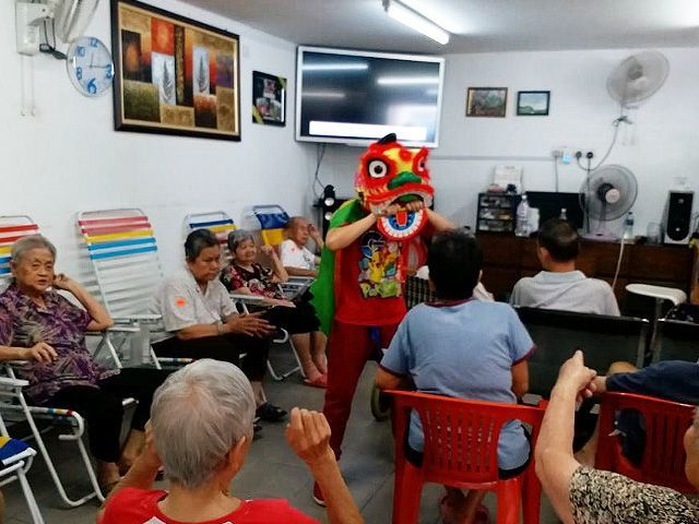 CNY Visit to Rumah Victory Old Folks Home院