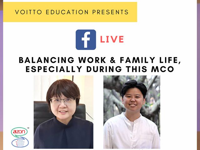 Balance Work and Family Life Especially During This MCO